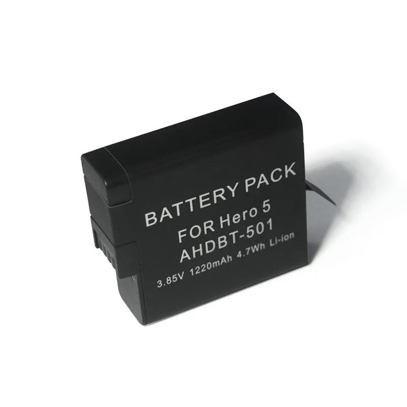 

Factory direct sales applicable gopro5 battery AHDBT-501 battery gopro6 generation 7 generation sports camera battery