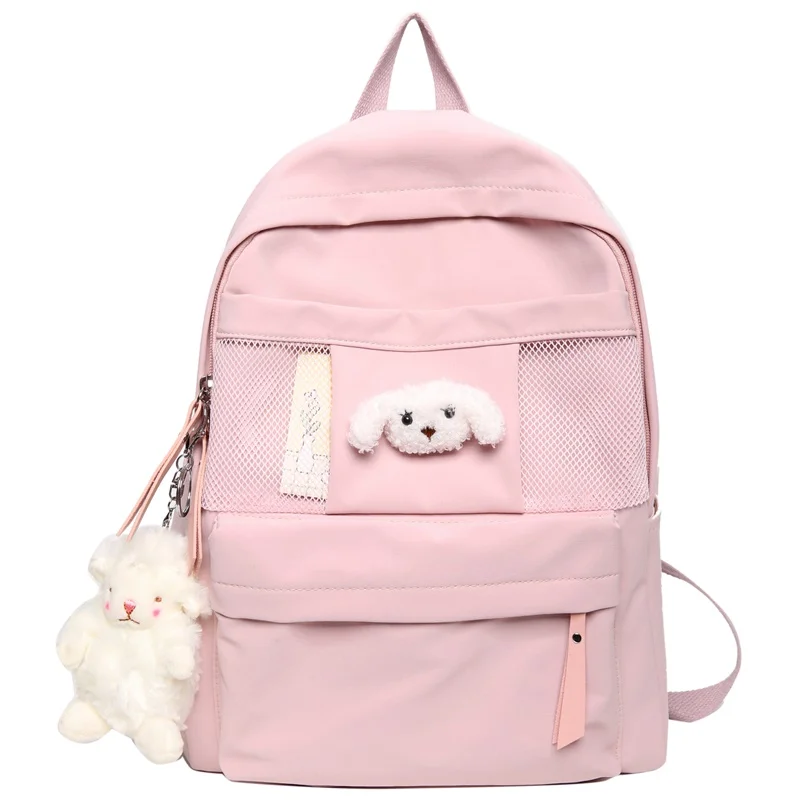 

Soft Sister Girl Japanese Backpack Female Korean Harajuku Wild Junior High School Middle School Schoolbag Travel Backpack