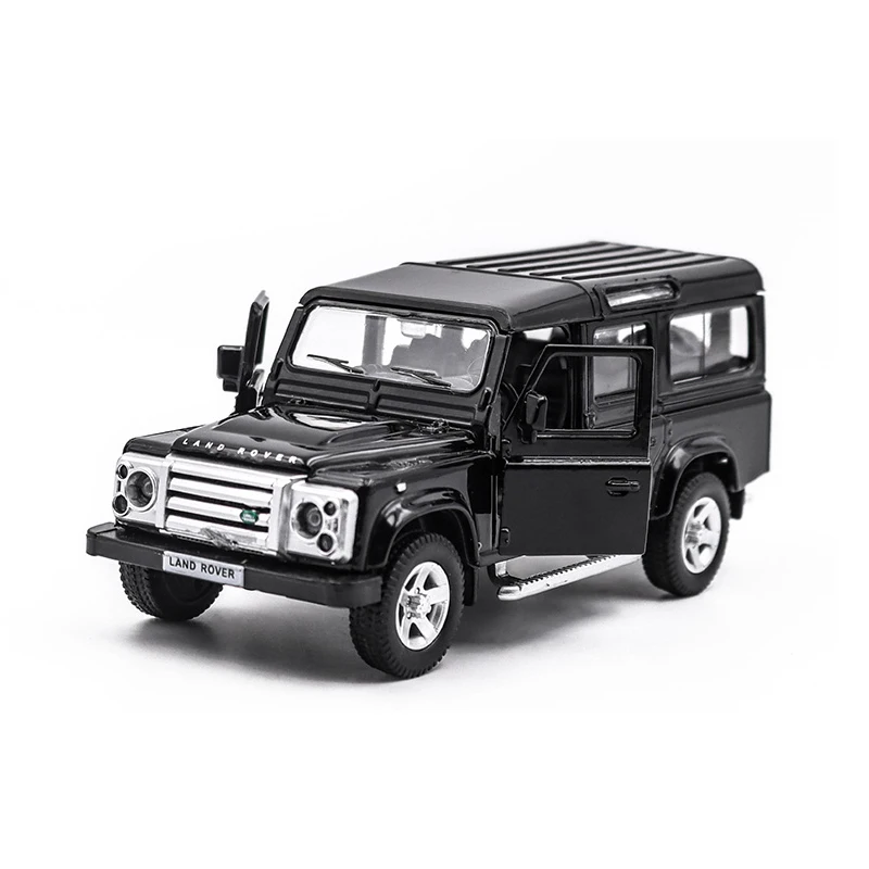 Детские игрушки 1:36 Land Rover Defender модель автомобиля из сплава с отворотом детская