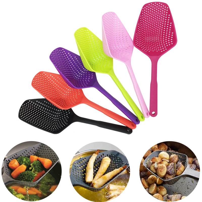 Модные кухонные аксессуары большая ложка дуршлаг паста термостойкий фильтр
