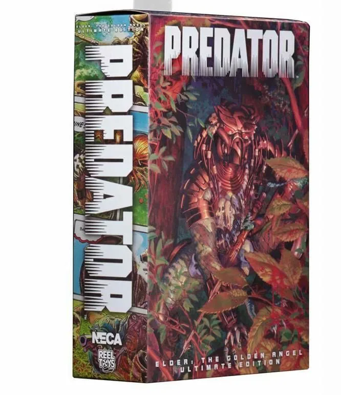 Экшн фигурка NECA Predator eloer:the golden angel ultimate edition Коллекционная модель игрушка в