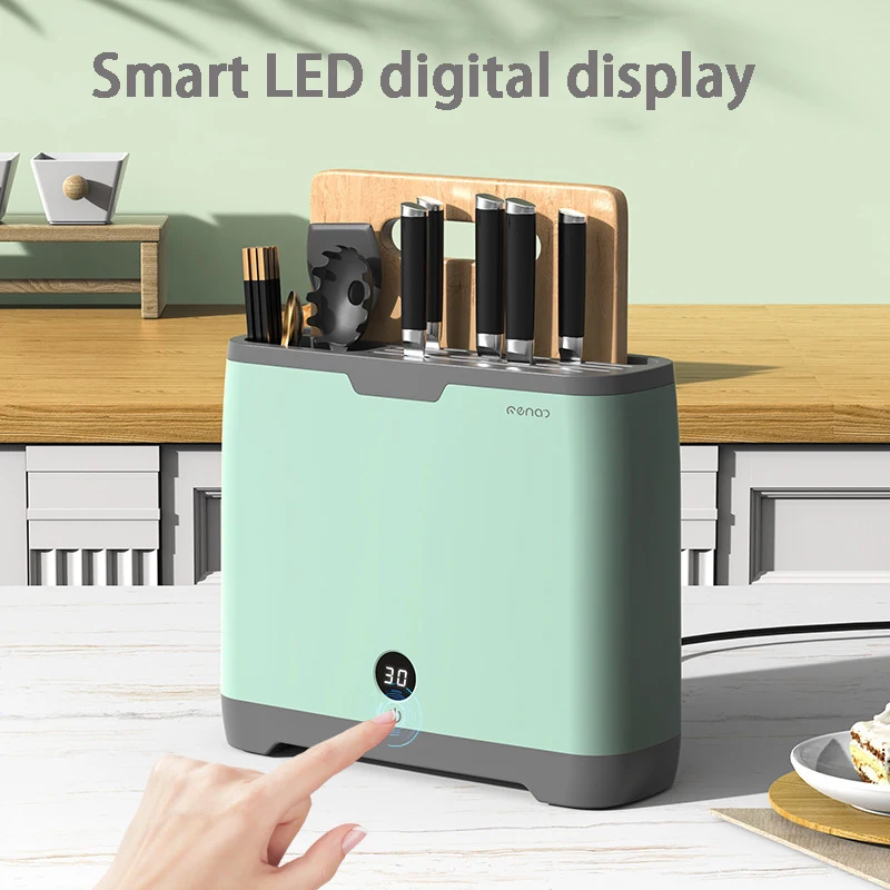 

Стерилизатор для УФ-дезинфекции, умный очиститель, стерилизация, стойка для столовых приборов, дезинфекция и сушка разделочной доски