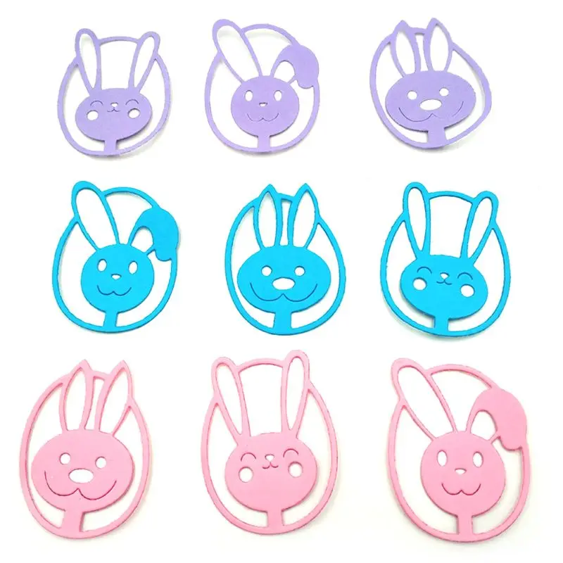 3 Pcs Easter Rabbits Metal Cutting Dies Stencil Scrapbooking DIY Album Stamp Paper Card Embossing Decor Craft New for 2020 | Дом и сад