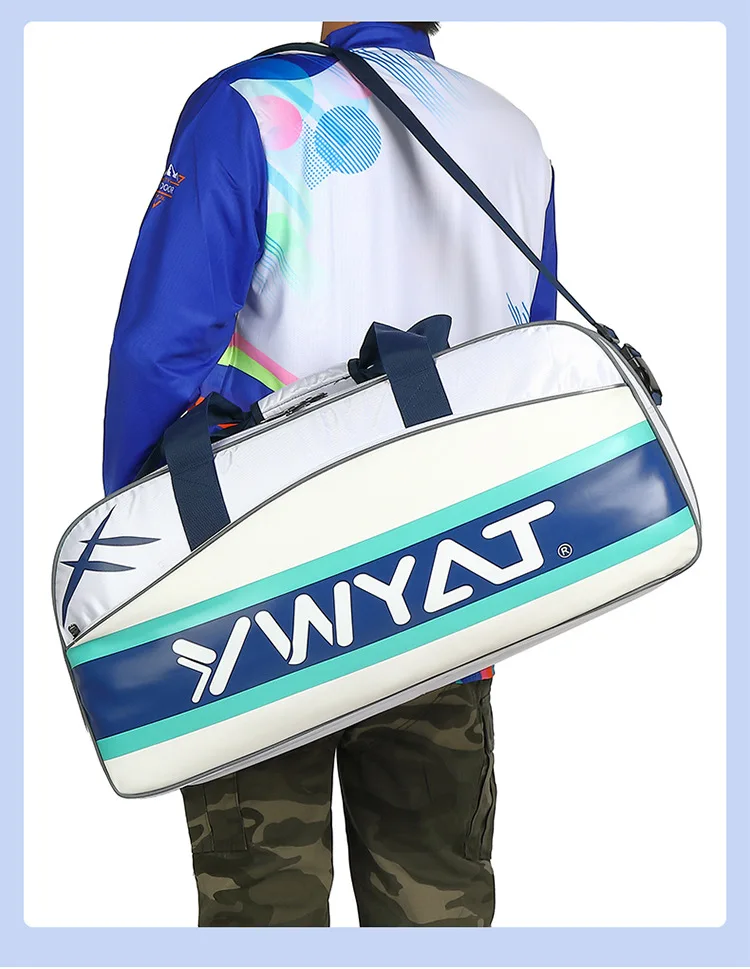 

2022 New Badminton Bag Shoulder Bag 3-6 Pieces Carrying Bag Tennis Bag Racket Bag Men And Women