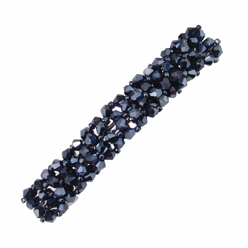 2 шт шикарные хрустальные шпильки для волос головные уборы женщин девушек Стразы