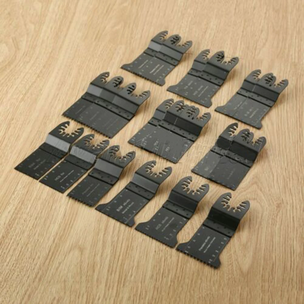 

20pcs/set HCS 32mm-45mm Oscillating Multi Tool E-cut Bi-metal Saw Blades Cutter Kit E Cutting Standard Electronic Saw Blade