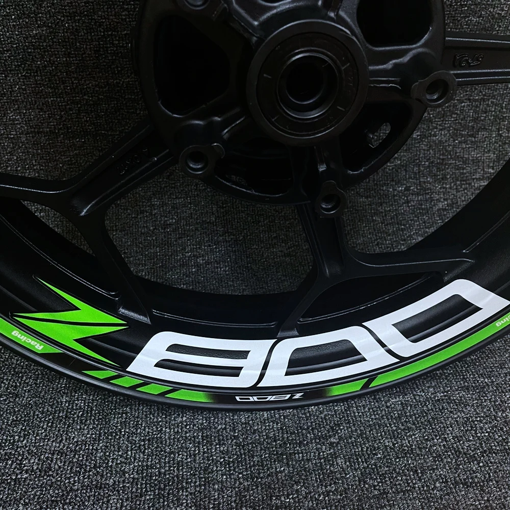 Полный комплект для Kawasaki Z800 наклейка с логотипом обода мотоцикла декоративная на