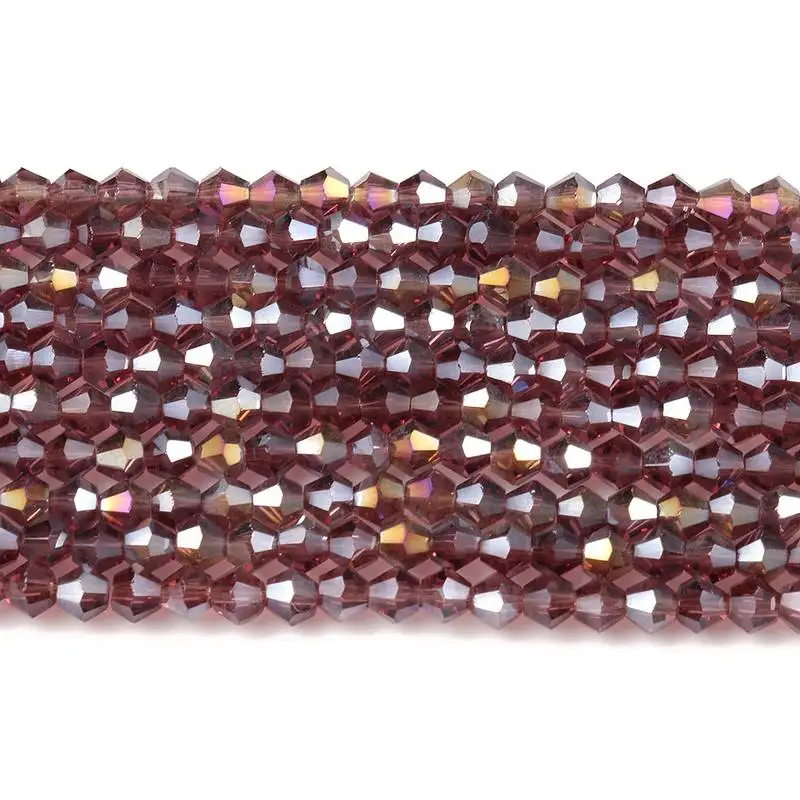 

Natural Stone Light Purple Sharp Crystal Bead Round Loose Beads For Jewelry Making Handmade Diy Bracelet Necklace 4 mm 15 Inches