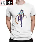 Мужская зимняя футболка с рисунком Феникса, забавная хлопковая рубашка с круглым вырезом, в стиле аниме 90-х