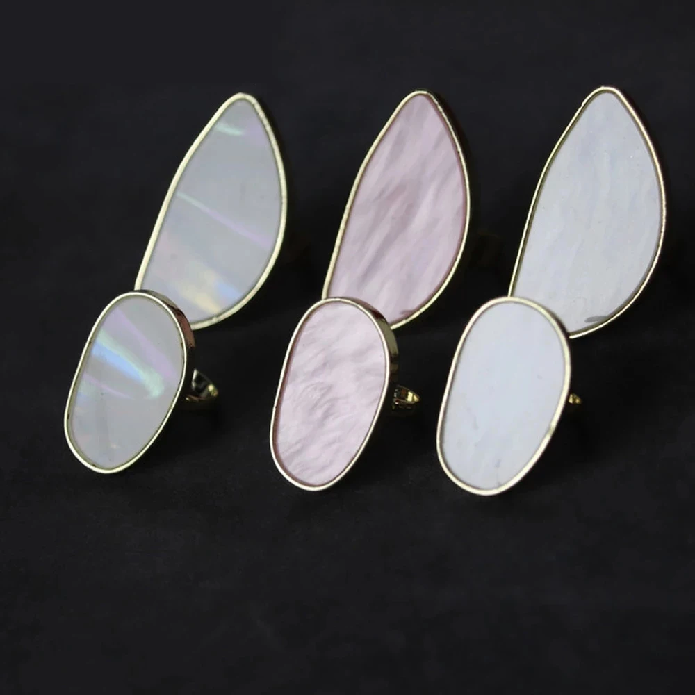 1 предмет металлический палец кольцо палитру ногтей УФ гель для дизайна лак