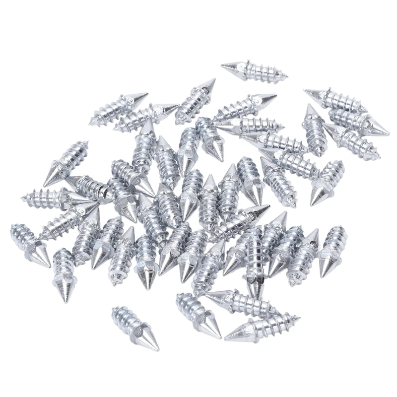

50Pcs/Set Length 27Mm Anti Skid Tire Screw, Car Tires Studs Spikes Wheel Snow Chains For Car Vehicle Truck Motorcycle Tires Wint
