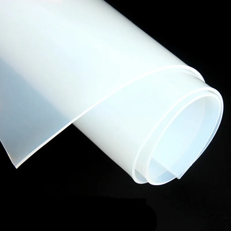 Высококачественная силиконовая резина молочно-белого цвета 1 5 мм/2 мм/3 мм/4 мм/5