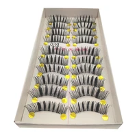 new 10 pairs of false eyelashes suitable for makeup thick false eyelashes makeup beauty eyelash extender