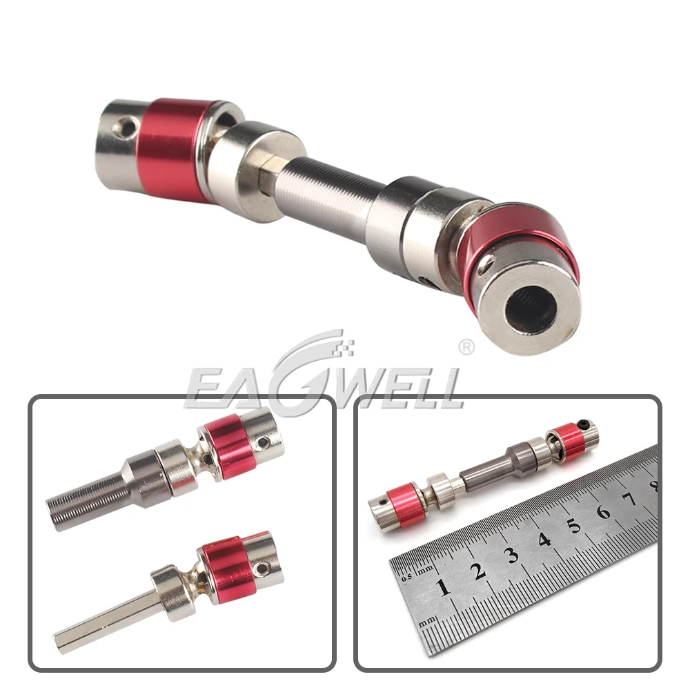 Прочный металлический привод передней оси RCTOYFUN для автомобиля RC Cralwer 1/12 Feiyue FY-03 JJRC Q39 Улучшение DIY сборка аксессуаров.