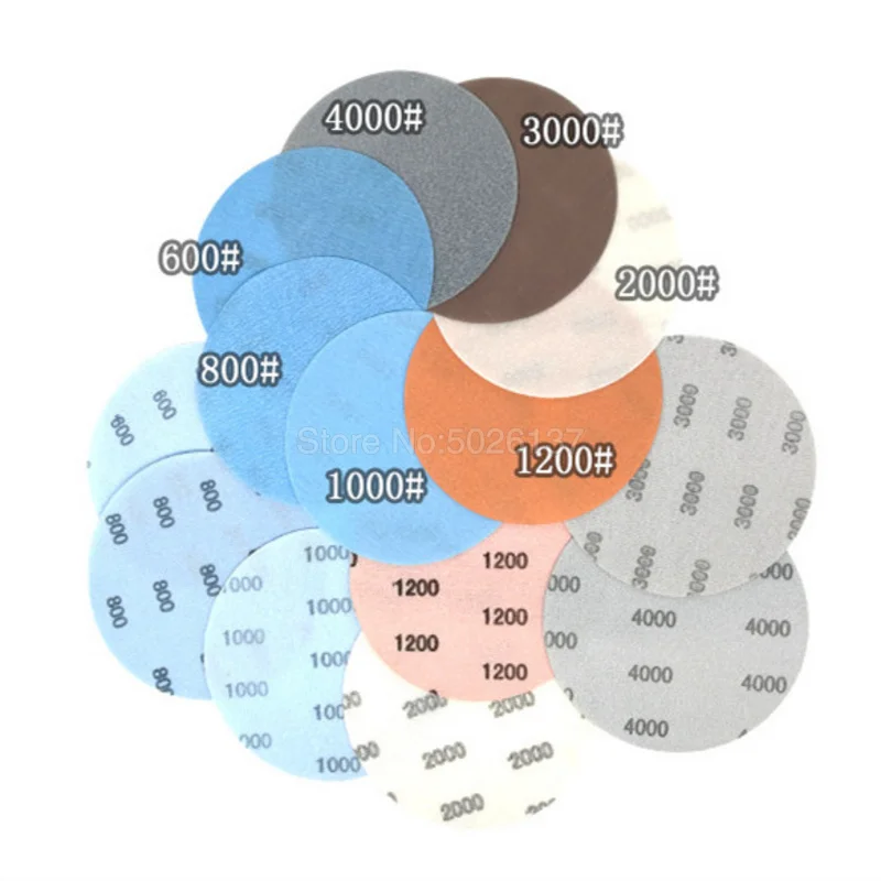 6 дюймовая сверхтонкая пленка шлифовальный диск мягкая водонепроницаемая