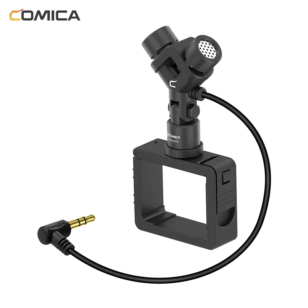 

Кардиоидный конденсаторный микрофон COMICA XY Stereo Motion, совместимый с DJI OSMO Pocket