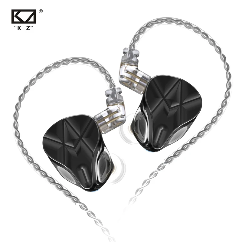 

KZ ASF Metal Earbud 10BA Balanced Armature Drive Units HIFI In Ear Monitor Headset Detach 2PIN Cable IEM AS12 AS16 ZSX ZAX ASX