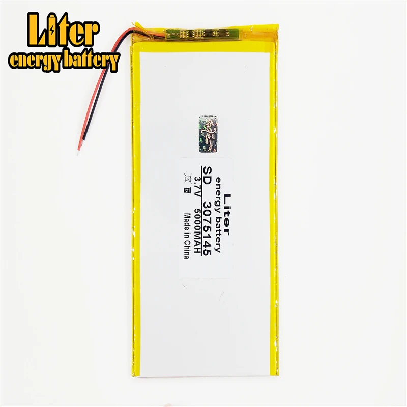 3 7 V 5000mAH [3075145] PLIB (полимерный литий ионный/литий ионный аккумулятор) для умных