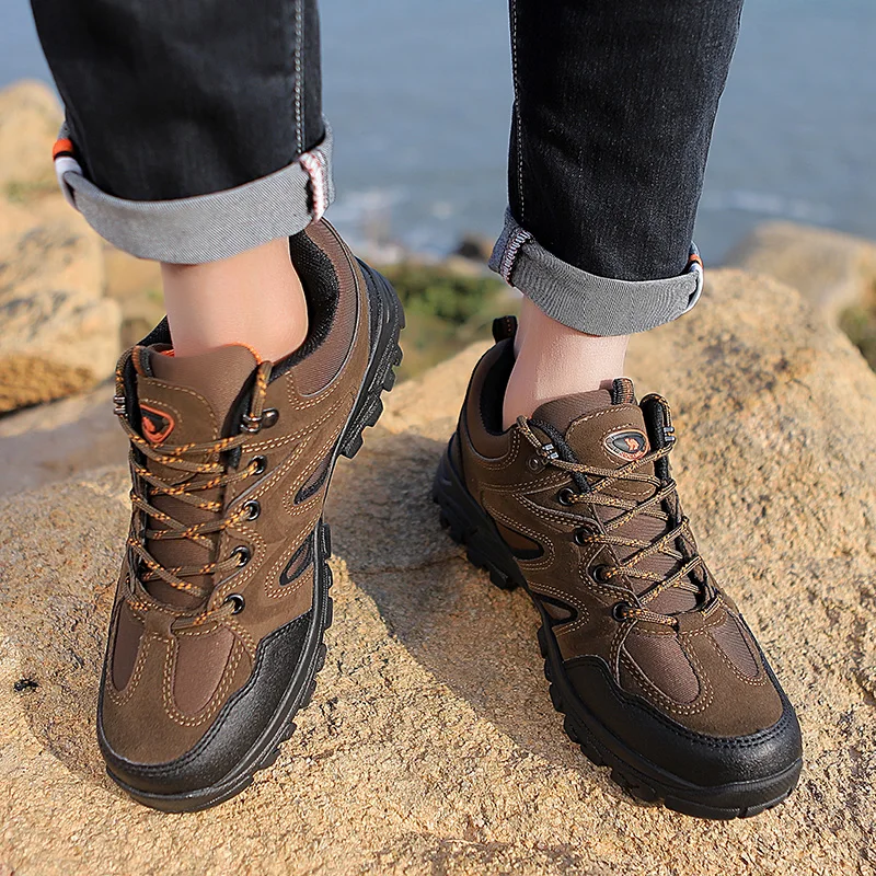 Мужские кроссовки большого размера мужские водонепроницаемые для кемпинга