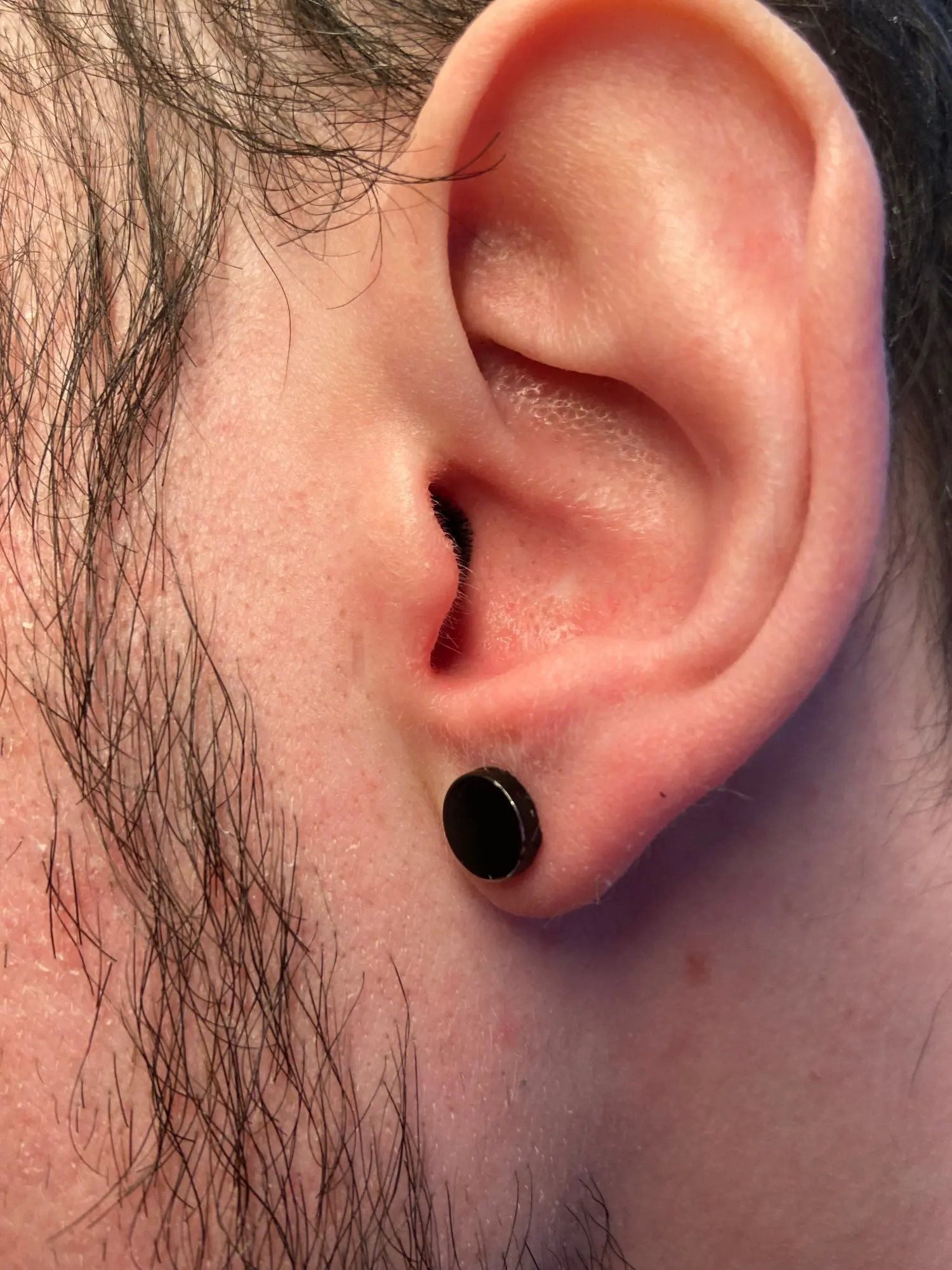 

New Fashion Punk Gothic Black Stainless Steel Earring Sets Small Cross Star Hoop Earrings Women Men's Barbell Dumbbell
