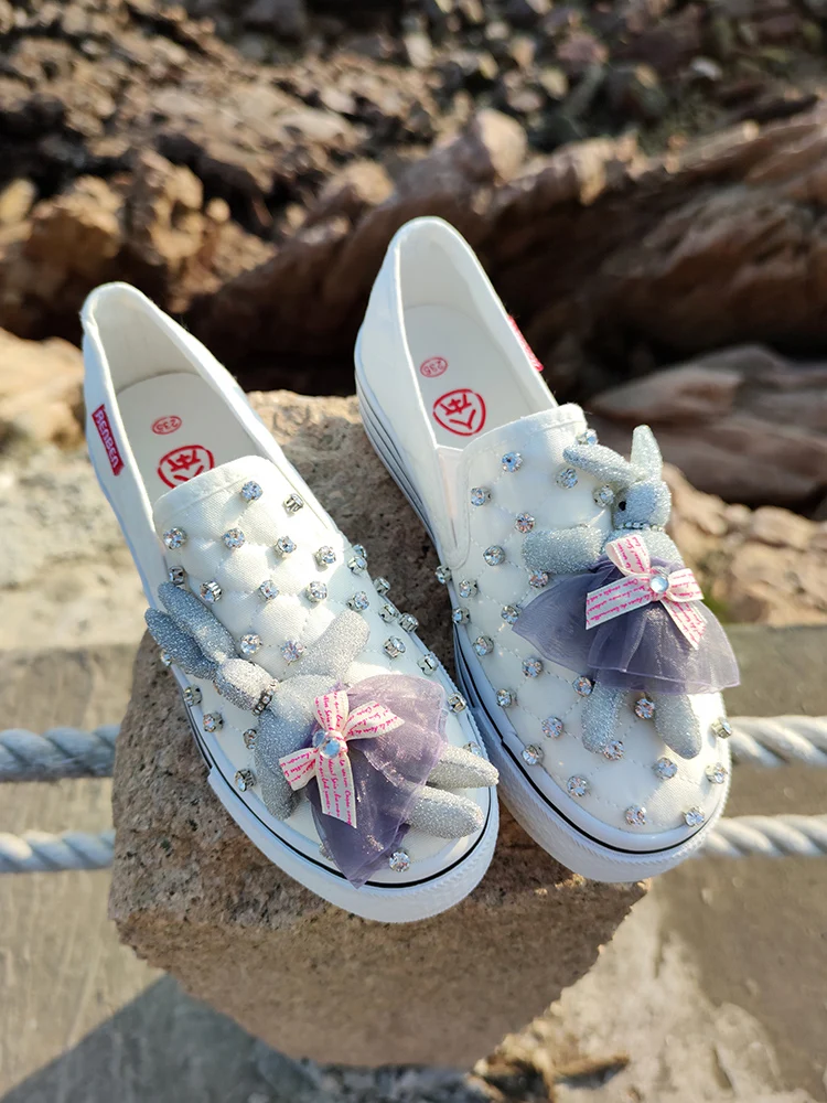 

New style canvas shoes, low-top soft-soled canvas shoes, women's platform platform casual shoe 2NYJ