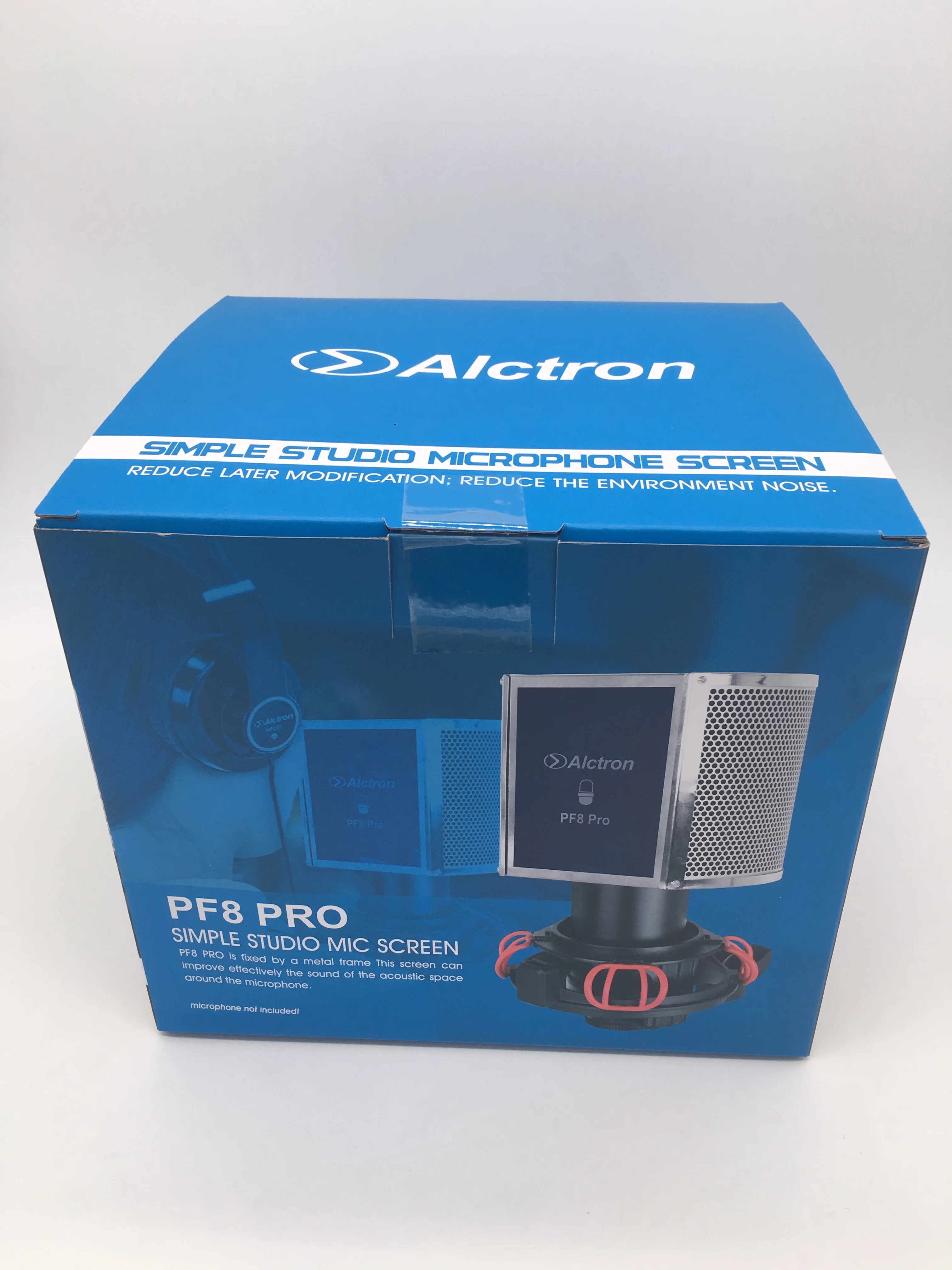 Профессиональный простой студийный микрофонный экран Alctron PF8 PRO акустический