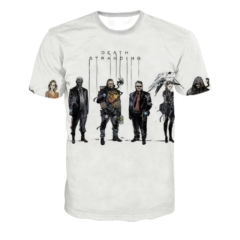 Персонаж Death Stranding футболка спортивный костюм модная обувь в стиле хип хоп