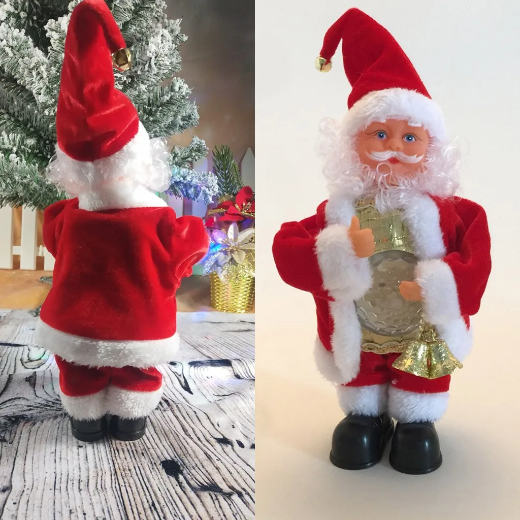 Рождественские куклы 2019 Рождественская электрическая Танцующая музыка кукла