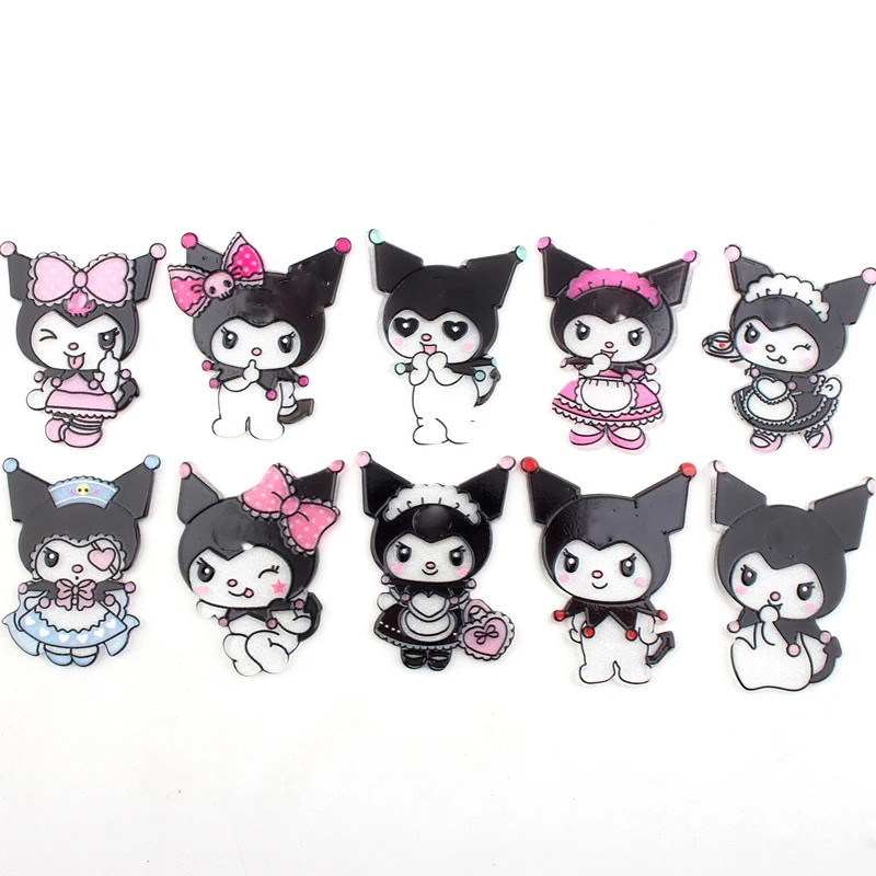 

DIY Scrapbooking Kawaii Animal Acrylic Patch Flatback Crafts DIY Hair Bow Hairpin Accessories