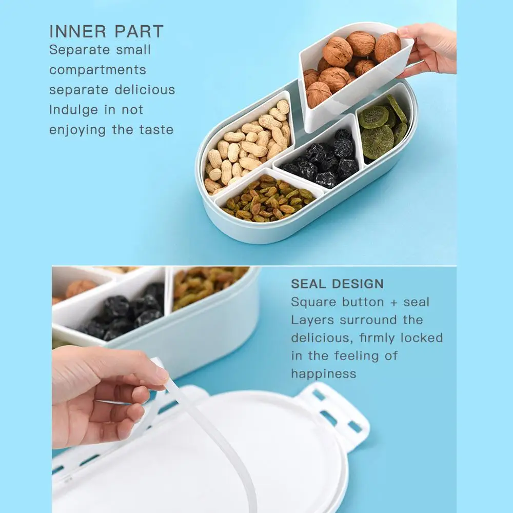 Контейнер для хранения фруктов и закусок контейнер еды портативный детский с