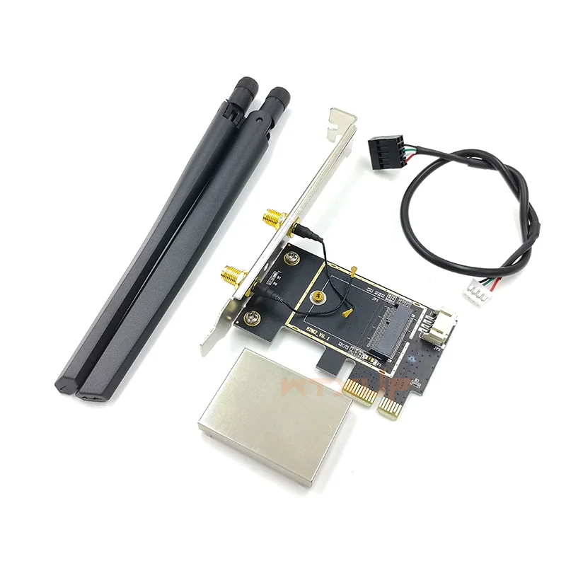 Адаптер M.2 Wi-Fi M2 Ngff Key A E к Pci Express PCI-E 1X NGFF поддержка 2230 беспроводная сетевая карта
