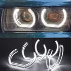 Для BMW E36 3 серии с евро фарами 1992-1998 DTM стиль ультра яркие светодиодные глаза ангела кольца гало модифицированные аксессуары
