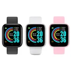 Умные часы 2020 2021 Y68 D20 фитнес-браслет пульсометр артериальное давление Bluetooth часы для телефонов Apple Android часы
