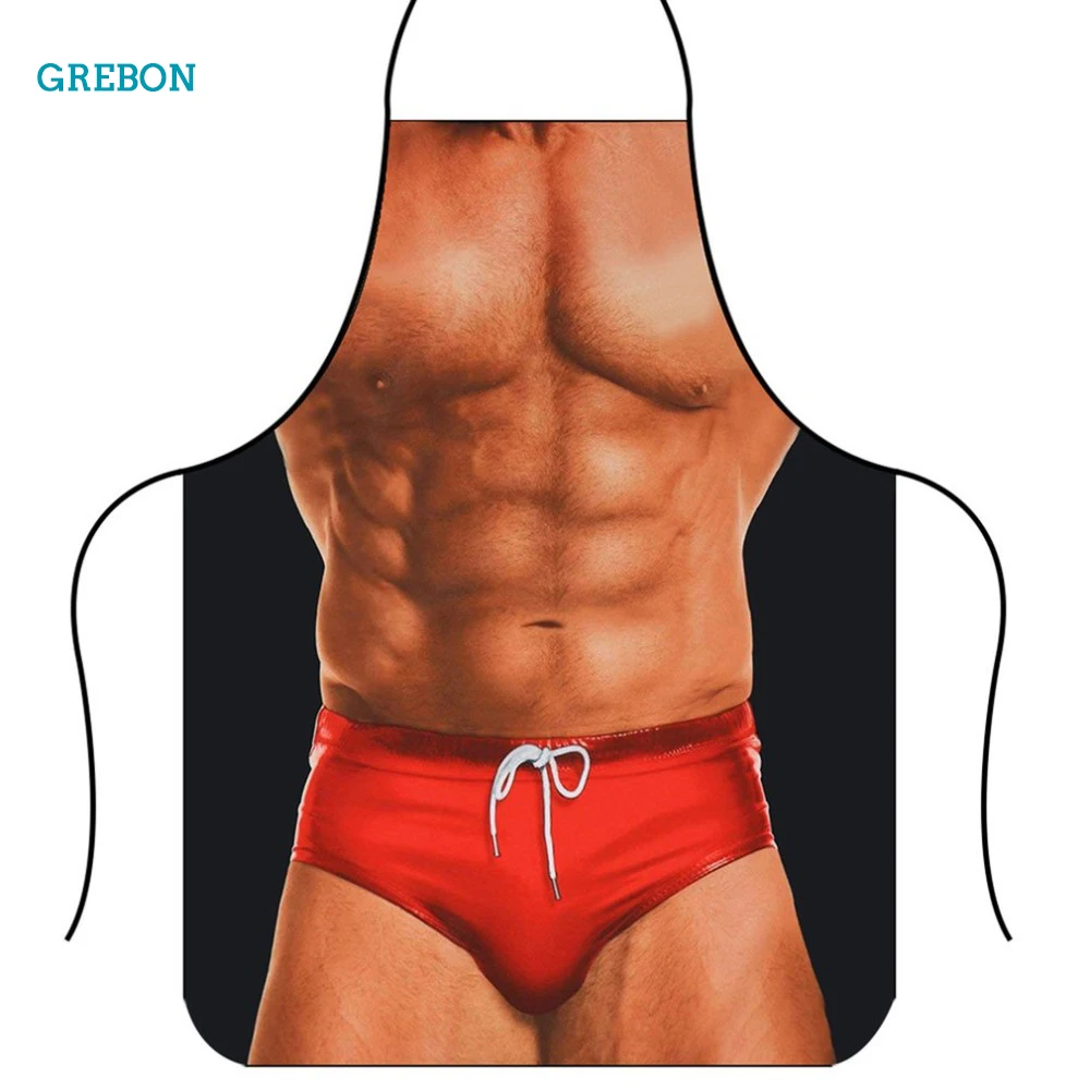 Сексуальный кухонный фартук смешной для женщин вечерние приготовления барбекю