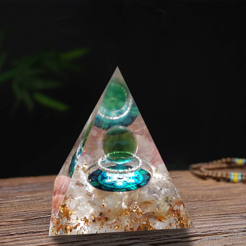 

Natural Tiger Eye Orgonite Pyramid Healing Crystals Energy Reiki Chakra Multiplier Amethyst Meditation Lucky Gather Wealth Stone