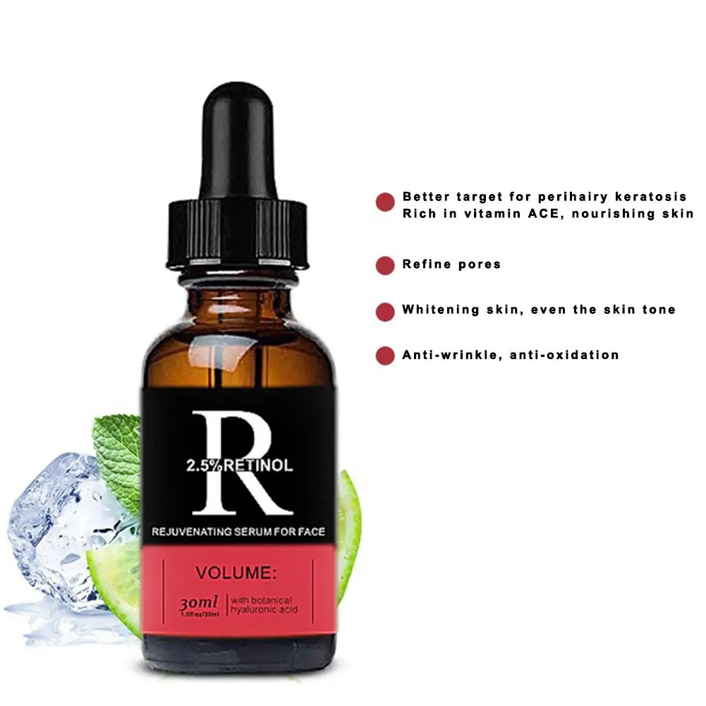 Ретинол эссенция для уменьшения тонких линий ровный тон кожи солнечные пятна и