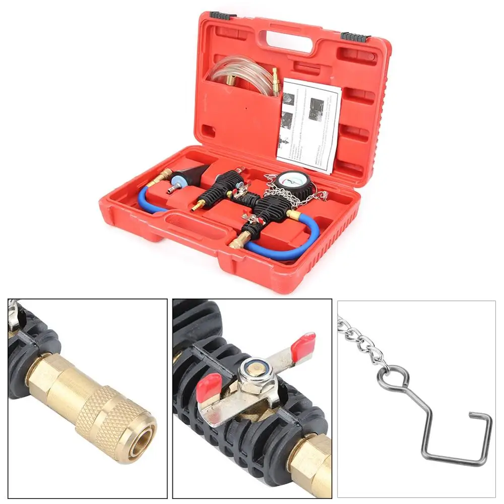 

90 PSI Cooling System Vacuum Purge Coolant Refill Kit with Carrying Case for Car SUV Van Cooler