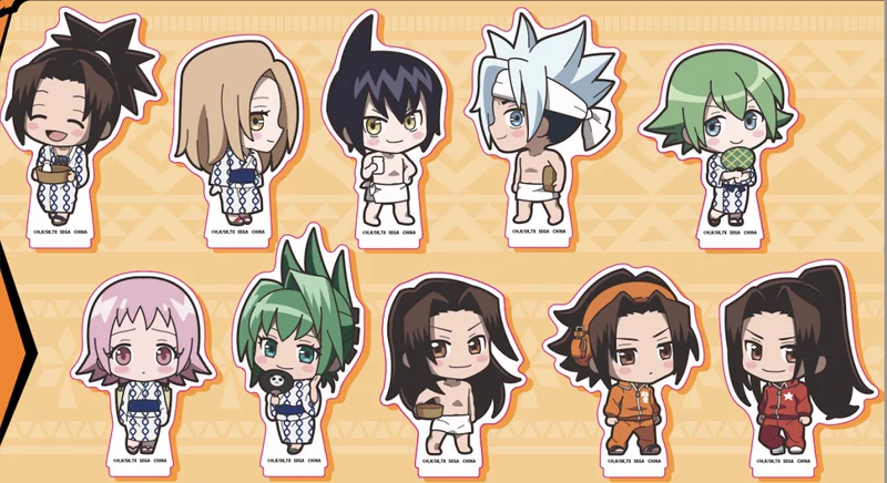 

Аниме SHAMAN KING Yoh Asakura Kurobeta Miko TOKAGEROU Q версии модель для настольного декора Косплей