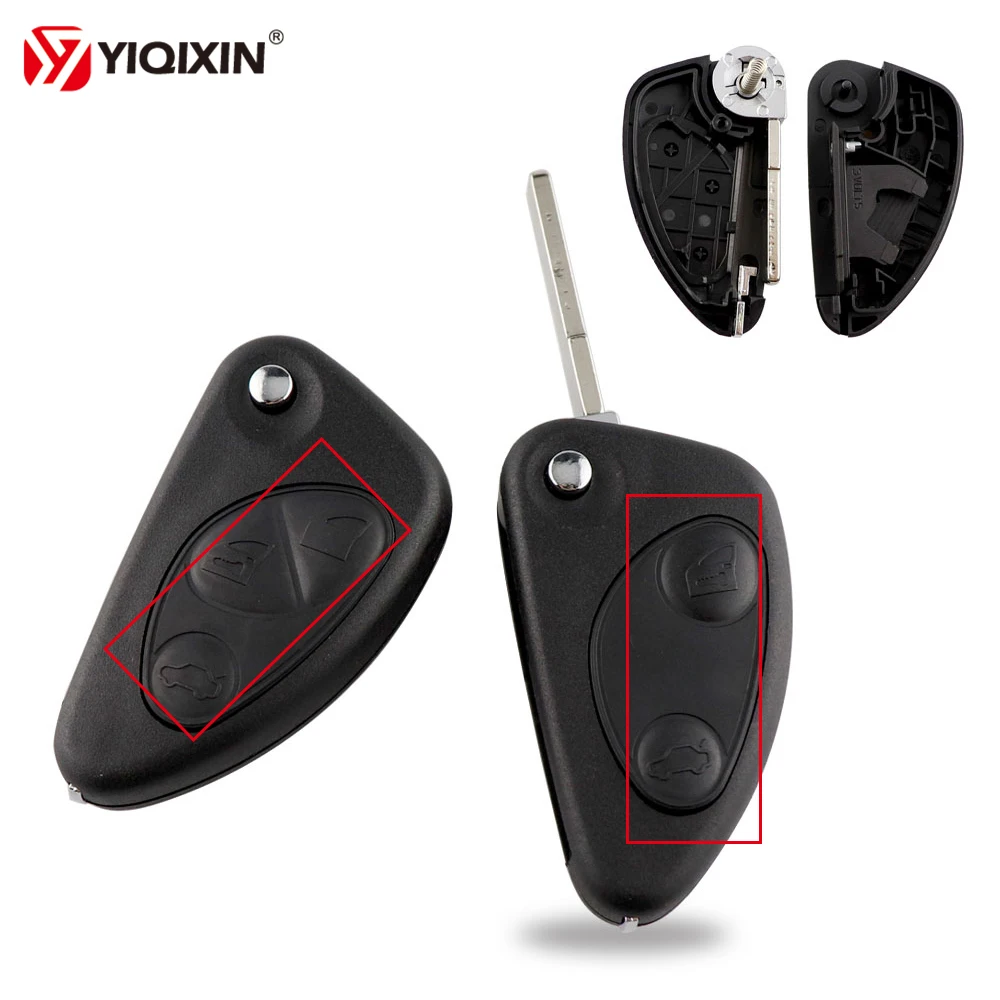 YIQIXIN Новый 2 3 кнопочный складной пульт дистанционного управления автомобильный