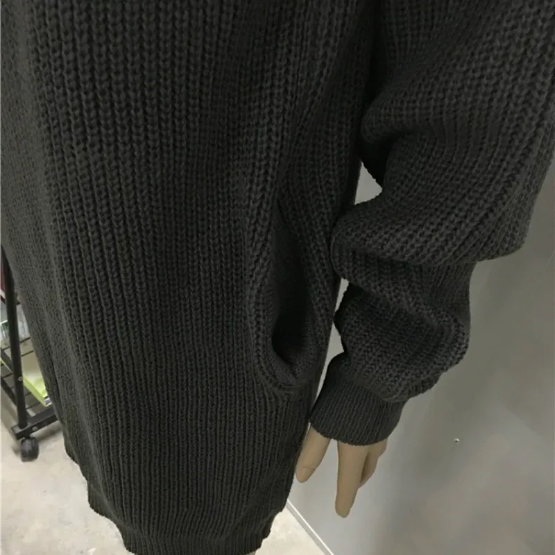 

2020 New Long Turtleneck Sweater Women Autumn Winter Knitted Jumper Women's Sweaters Casual Loose Long Sleeve Pullovers Female