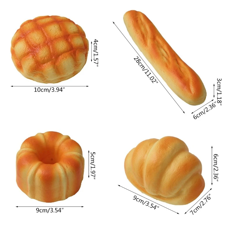 

Снижение тревоги сенсорная игра-Фокус Обучение для детей смешной искусственный хлеб, концентрация тренировочная Игрушка снятие стресса H055