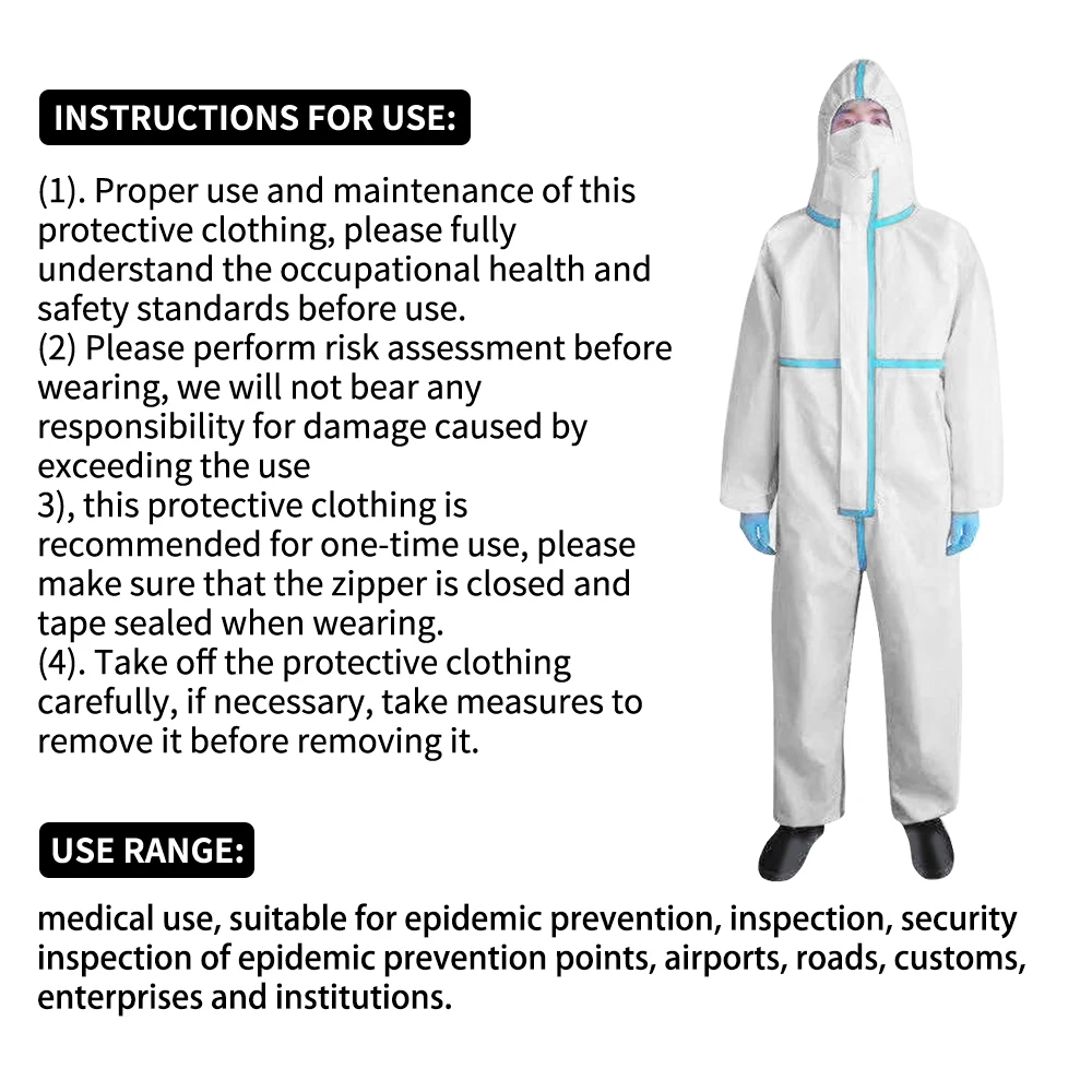 

Motorcycle Riding Disposable Isolation Clothing Anti-epidemic Influenza Prevent InvasionFactory Protective Motorbike Clothing