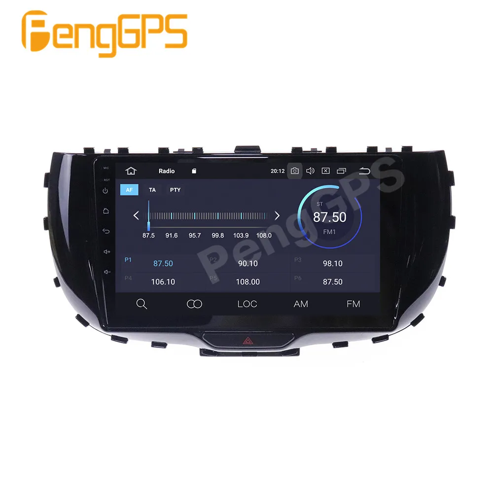 Головное устройство Автомобильное на Android 10 для KIA Soul SK3 2019-2020 DVD-плеер с сенсорным