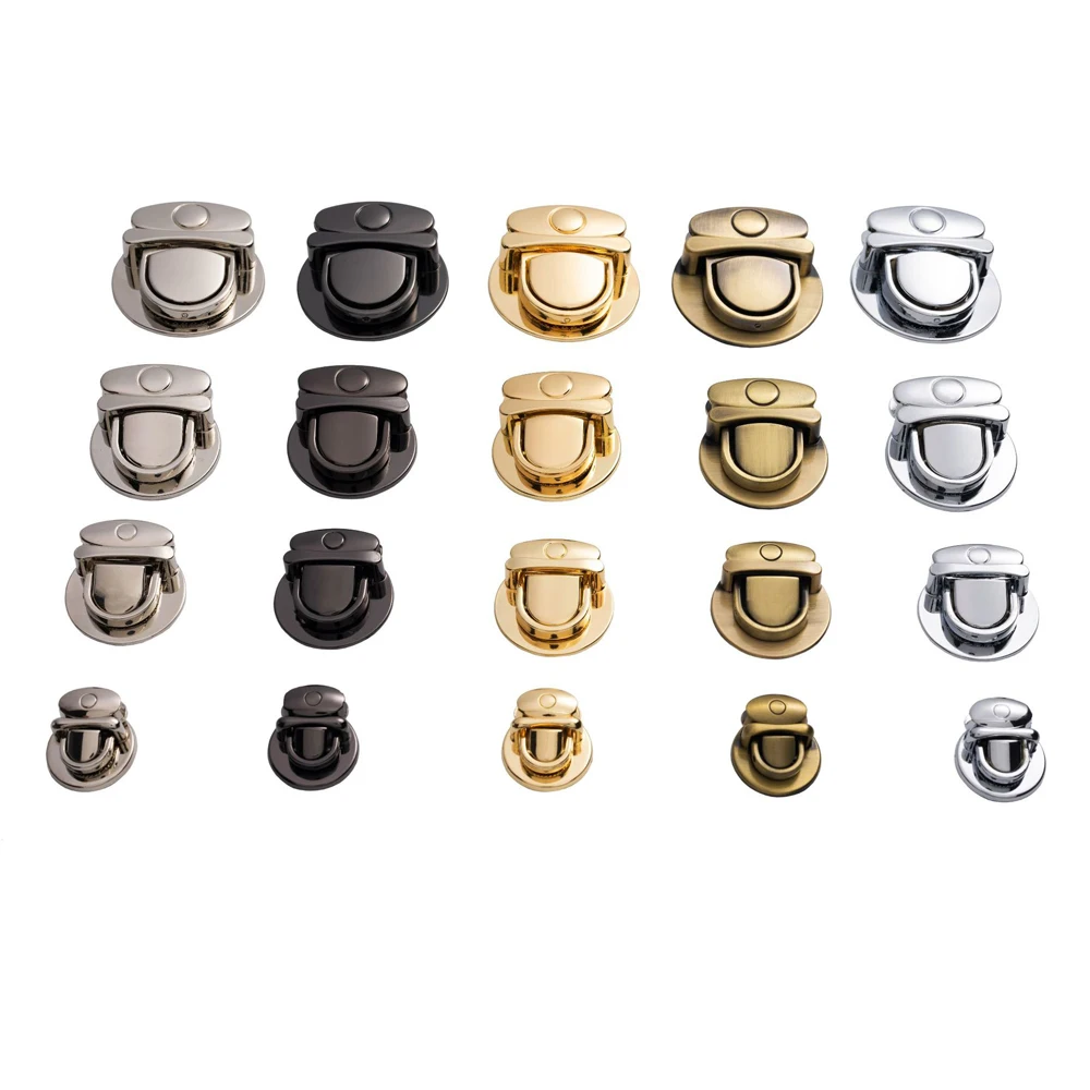 

DIY leather craft women bag making metal buckle 3sets/lot