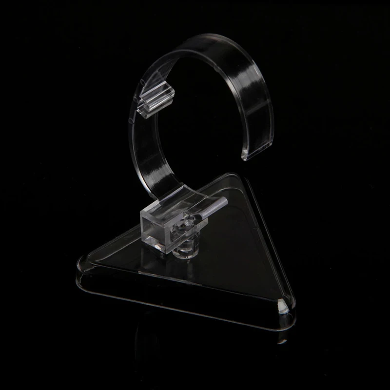 5x прозрачный C образный браслет для часов демонстрационный держатель стойка H8WF| |