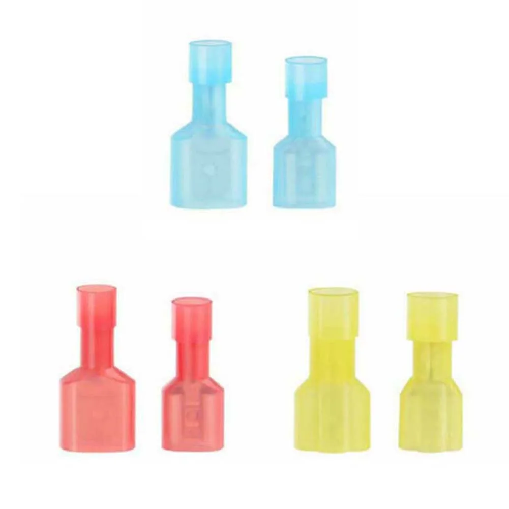 150 шт. 10-22 Калибр мужской женский Изолированная клемма провода Лопата обжимной