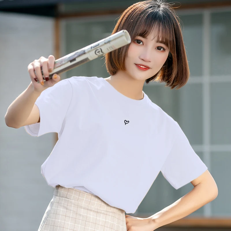 

Summer 2020 mint short sleeve t shirt Women Top Garment