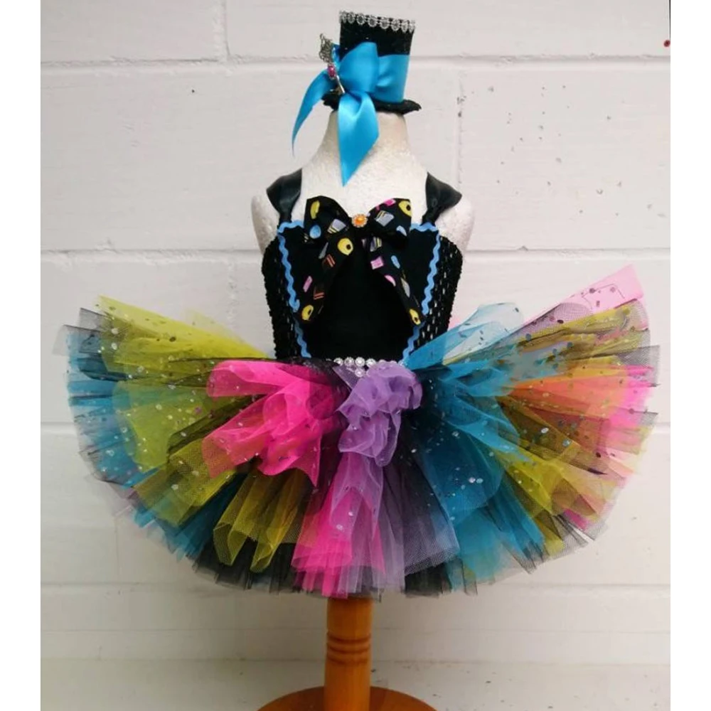 К требованиям заказчика Сверкающие Шляпник Костюм ручной работы для девочек