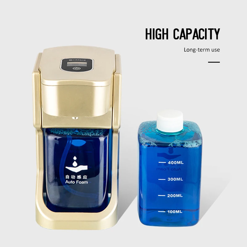 

USB rechargeable automatic induction smart foam soap dispenser Suitable for bathroom kitchen and other environment convenient