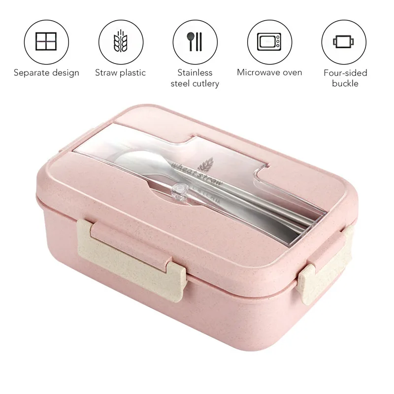 Микроволновая коробка для ланча контейнер хранения еды бэнто термос Ланч-бокс